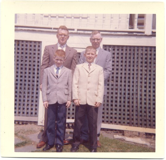 Dad, Grandpa, Dave, Mike