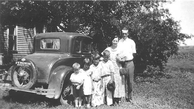 Bill Elna Kids 1936