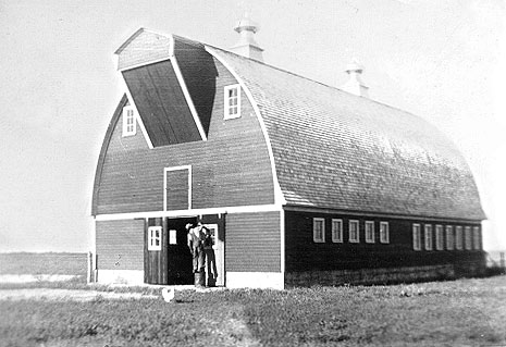 Ted Sauer at his Barn